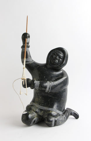 Kneeling Fisherman