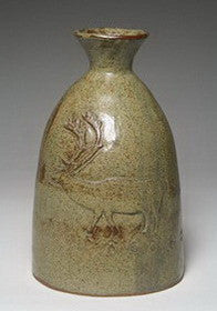 Caribou and Spiritbird Vase, 1975
