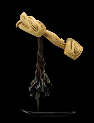 30. Beaver and Hawk Rattle