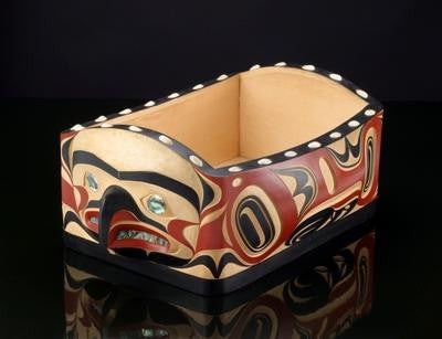 7. Raven and Moon Bentwood Bowl