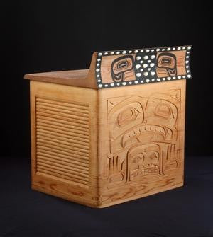 16. Whale Transforming Into Human Bentwood Box