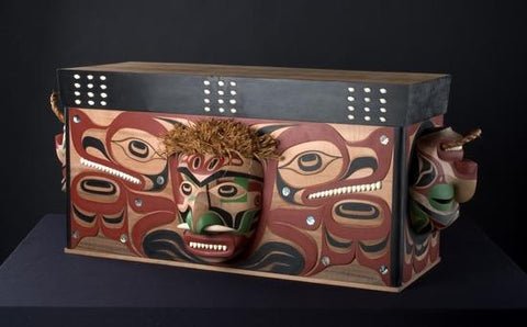 22. ?iihtuup?iih ?it paawa ("Paawa Hunted Grey Whale") Bentwood Chest