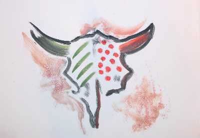 32. SUNDANCE BUFFALO SKULL - AUTUMN, 1997