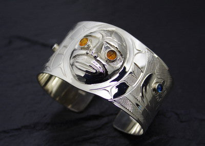 38. Mink Searches for His Father Repousse Bracelet