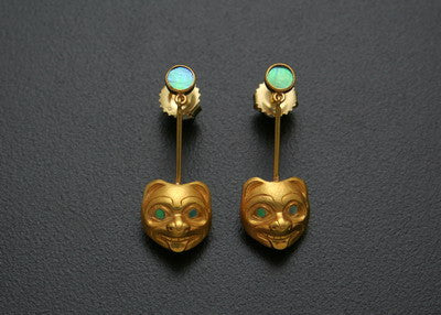 41. BABY BEAR CUB EARRINGS