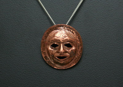 49. MOON MASK PENDANT
