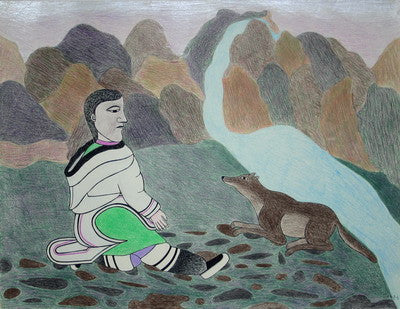 22. RESTING AT THE RIVER BANK, 1988/1989