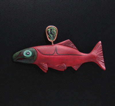 7. PRECIOUS SOCKEYE (SGWAAGAN KYAA) PENDANT
