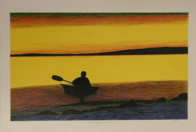 9. TESTING HIS NEW KAYAK, 2009