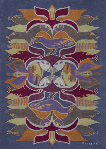 Shamans Mask Tapestry/Carpet