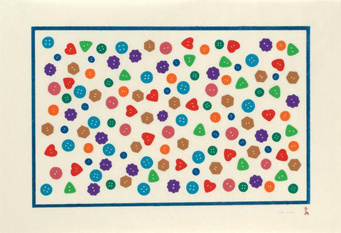 Polished Buttons  by Nicotye Samayualie