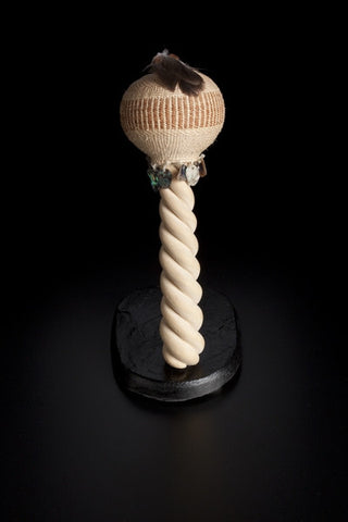 5. Woven Cockle Shell Design Rattle