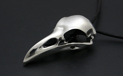 Raven Skull Pendant
