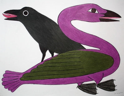 Untitled (Raven And The Goose)