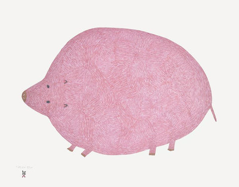 Pink Lemming by Saimaiyu Akesuk