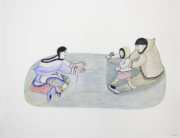 Unaltd (Learning to Walk) by Napachie Pootoogook