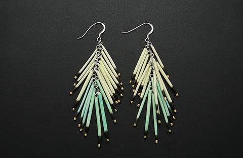 Porcupine Tail Earrings
