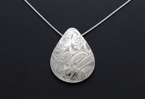 Frog Spirit Woman Pendant