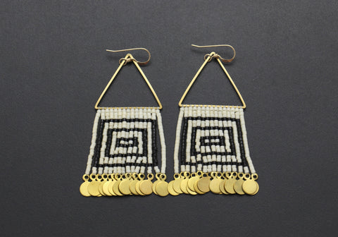 Box within a Box Earrings