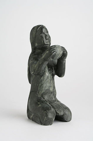 Woman by Nancy Pukingrnak Aupaluktuq Inuit Artist from Baker Lake