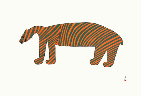 Striped Bear by Saimaiyu Akesuk
