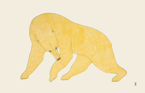 Mighty Bear by Quvianaqtuk Pudlat