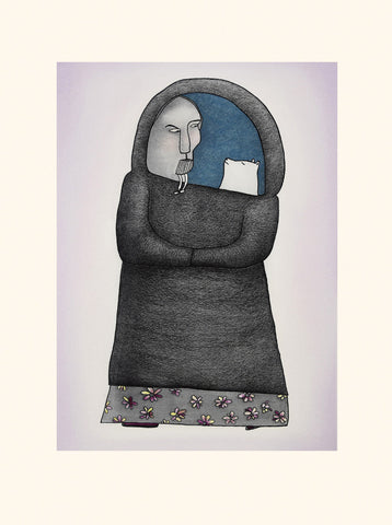 Nanurmik Tiguaqtuq (Adopted Bear Cub)