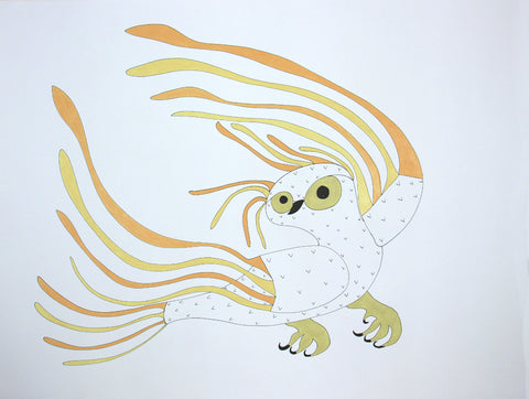 Untitled (Streaming Owl)