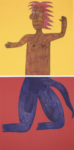 Untitled (Red Haired Human Transformation)