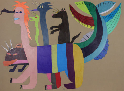 Sedna, Wolf and Dog, Birdswan, Goldfish, and Snake Transformation