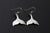 Whale Tail Earrings
