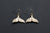 Whale Tail Earrings