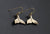 Whale Tail Earrings