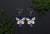 Butterfly Earrings with Sapphire