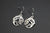 Killerwhale Oval Earrings