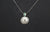 Moon Pendant with Abalone