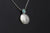 Moon Pendant with Abalone