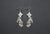 Raven Steals the Light Earrings with Natural Pearl