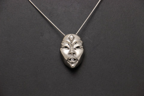 The Seer (Portrait Mask Pendant)