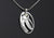 Hummingbird Oval Pendant