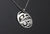 Raven Round Pendant