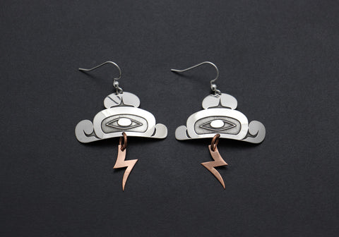 Lightning Cloud Earrings