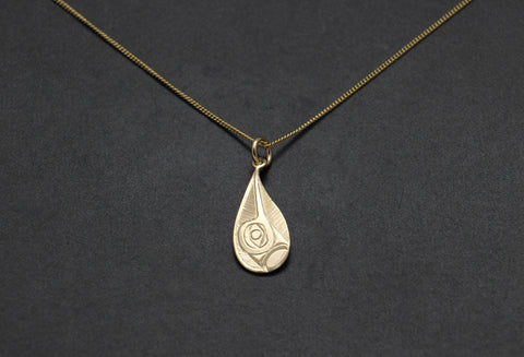 Teardrop Hummingbird Pendant