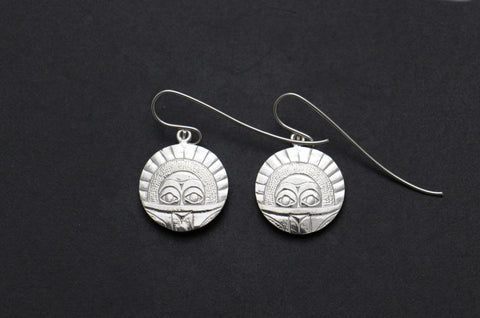 Gélwanuxʷ (Canoe Mountain) Earrings
