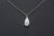 Teardrop Raven Pendant