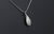 Teardrop Raven Pendant