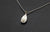 Teardrop Raven Pendant