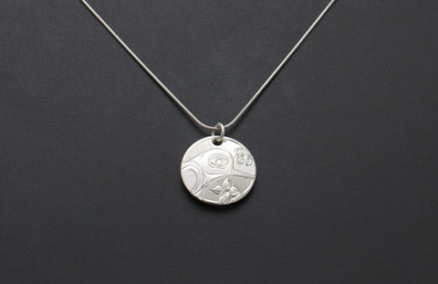 Round Hummingbird Pendant