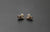Teardrop Hummingbird Studs Earrings