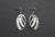 Hummingbird Oval Earrings